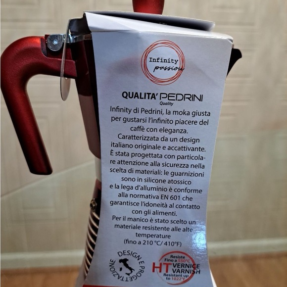 - Brand New Beautiful Pedrini Coffe Maker . - Picture 10 of 10